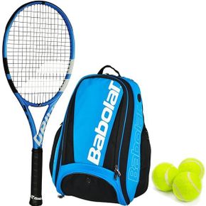 일본 바볼랏 테니스라켓 가방 바보라 퓨어 드라이브 플러스 테니스 라켓 번들 with Babolat Pure