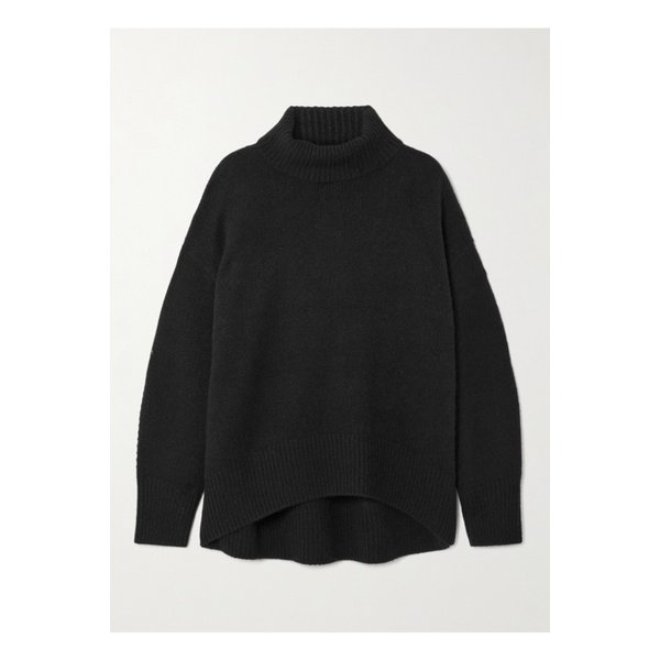 아치4 월즈 엔드 오버사이즈 캐시미어 터틀넥 스웨터 블랙 46376663162866769