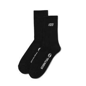 PATCH SPORTS SOCKS_BLACK