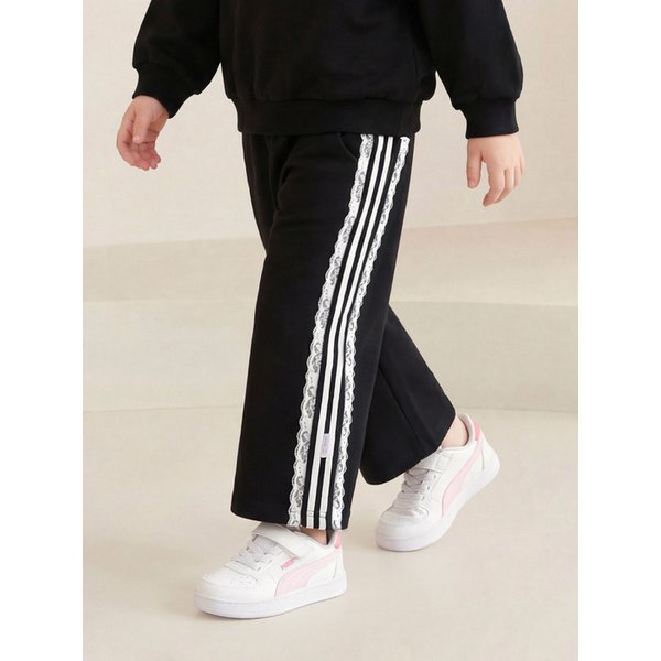 라벨레이스포인트팬츠