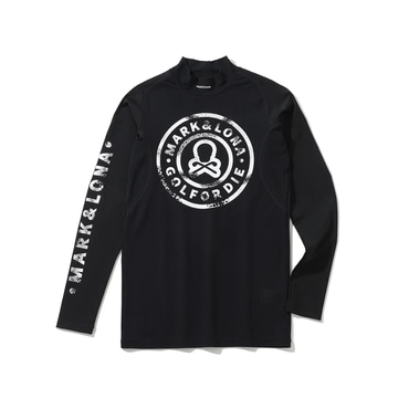 마크앤로나 M GN BIG CIRCLE SKULL MOCK-NECK LS T-SHIRTS (LR3IU01M)