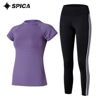 스피카 요가복세트 티셔츠 레깅스 SPA524506