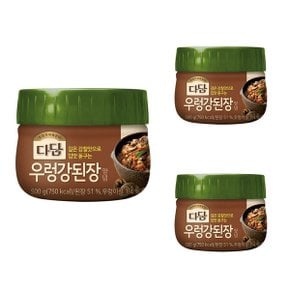 CJ 다담 우렁강된장 양념 500g x 3개