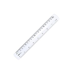 DELI 델리 잡기 쉬운 투명자 20cm EG00212 사무용 직자