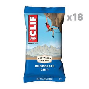 미국직구 CLIF BAR 클리프바 초콜릿칩 10g 프로틴 68g 18입