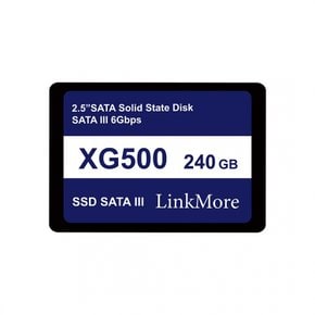 LinkMore 240GB 2.5인치 SSD SATA3 6Gbs(읽기 최대 500MBs)