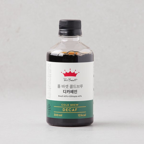[폴바셋] 콜드브루 디카페인 아메리카노 300ml