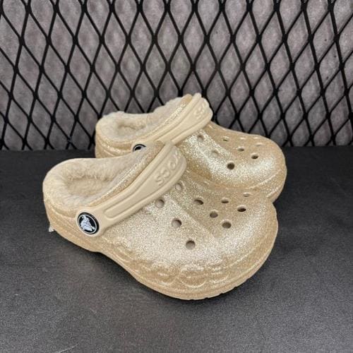 CROCS HC02 바야 라인드 글리터 클로그 T 207655-11S(1)