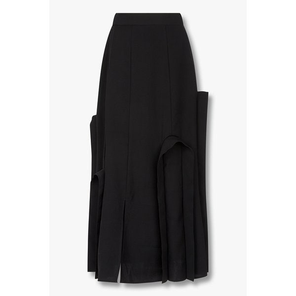 드레이프 아치 폴리 스커트 EN15111011000