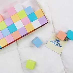 퍼스트맥 유아 교구 자석블럭 푸짐한구성 35mm 32PCS