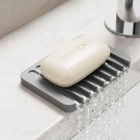 물빠짐 좋은 논슬립 실리콘 비누받침대