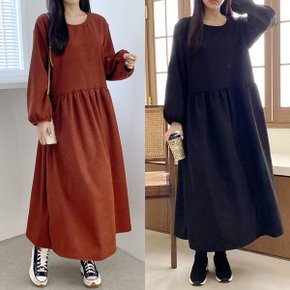 디바폴링원피스 루즈핏 롱원피스 빅사이즈 여성 하객원피스