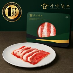 가야암소 냉장 1++등급 암소한우 선물세트 1kg