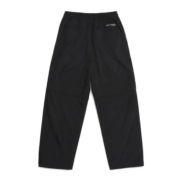 [여주점] N252UPT130 NRN 셔링 우븐 셋업 릴렉스핏 팬츠 CARBON BLACK
