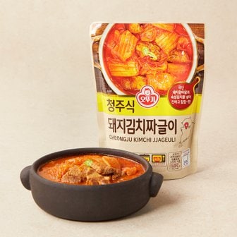 오뚜기 청주식 돼지김치짜글이 450g