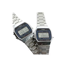 카시오 CASIO 페어 워치 남성 여성 디지털 날짜 카렌다- 치프카시오 A164W