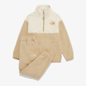 NT7TQ60V 키즈 캠퍼 플리스 세트 KS CAMPER FLEECE SET