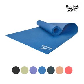 휴대용 PVC 필라테스 요가 운동 매트 4mm 7컬러