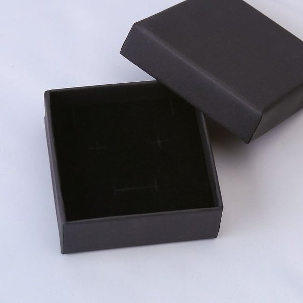 주얼리 케이스 무광블랙 7cmX7cm (WFH85ZX)