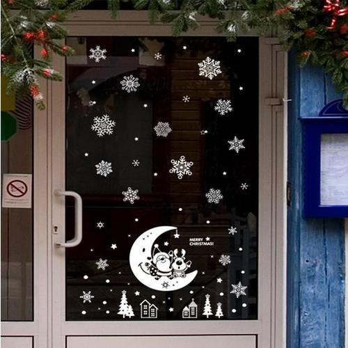 크리스마스 스티커 야광  겨울소품 시리즈 4종택1(1)