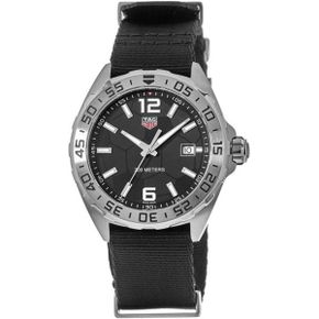 미국 태그호이어 시계 Tag Heuer Formula 1 블랙 Dial Mens Textile 워치 WAZ1015.FC8198 169020