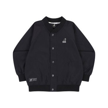 캉골키즈 뉴 오버핏 우븐 점퍼 RA 0203 블랙