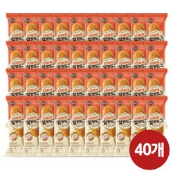 신세계푸드 올반 핫도그 40개 세트 (찰20+크런치20)