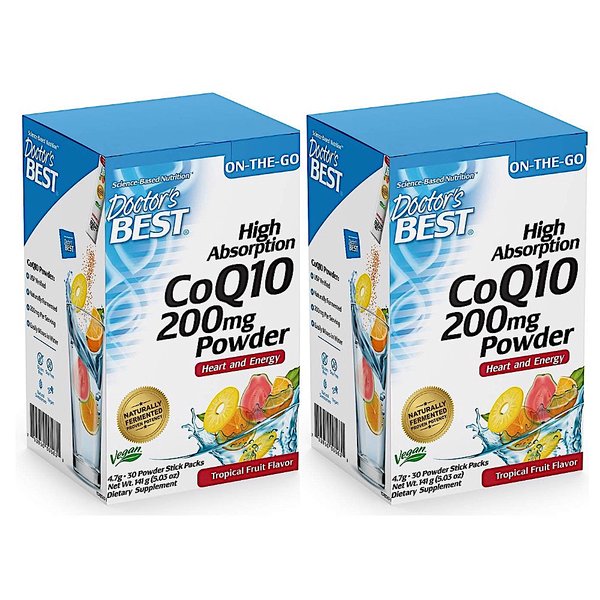 닥터스베스트 코큐텐 파우더 200mg 4.7g 30스틱입 2개