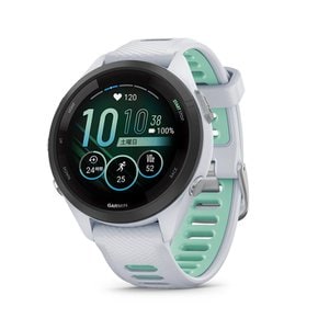 GARMIN(가민) ​​GPS 러닝 워치 Forerunner 265 S Music White [일본 정규품]