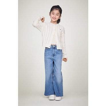 타미힐피거키즈 25/SS  T42F0PEP070GT1  앵클 라이트 데님 팬츠