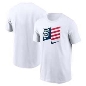 [해외] 729117 나이키 MLB 샌프란시스코 자이언츠 Americana Flag White