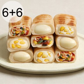 곤약 현미 떡마리 쫀득 통모짜외 5종 6+6 / 저당 모짜렐라치즈 찰바