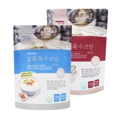 일품육수코인 깊은맛100g+매운맛100g (5gx40개)