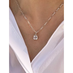 Asscher Chain Necklace (2ct Size)