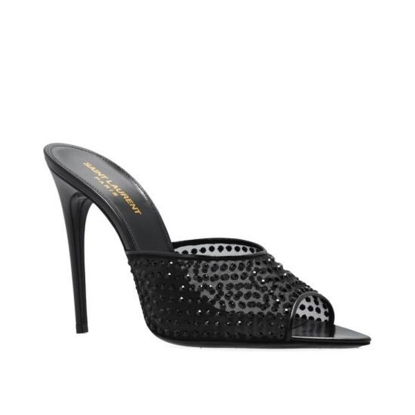 [해외배송] 23FW 생로랑 샌들 742450 2WJ0C 1012 Black