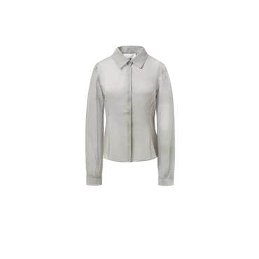 샵아모멘토 아모멘토 25SS Sheer Slim Fit Shirts (2 Colors)