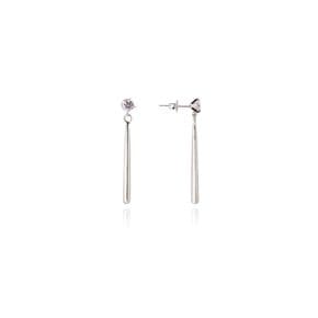 Fluid frame bar Earring