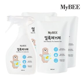 얼룩제거제 용기330ml+리필300mlx3팩