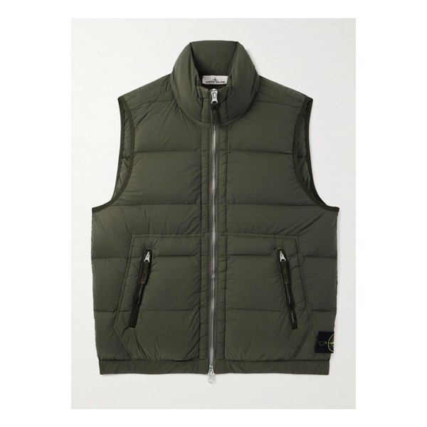 가먼트 다이 스트레치 셸 다운 질레 그린 46376663162906385