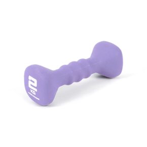 아이워너 네오프렌 컬러 아령 1개 2kg 라벤더