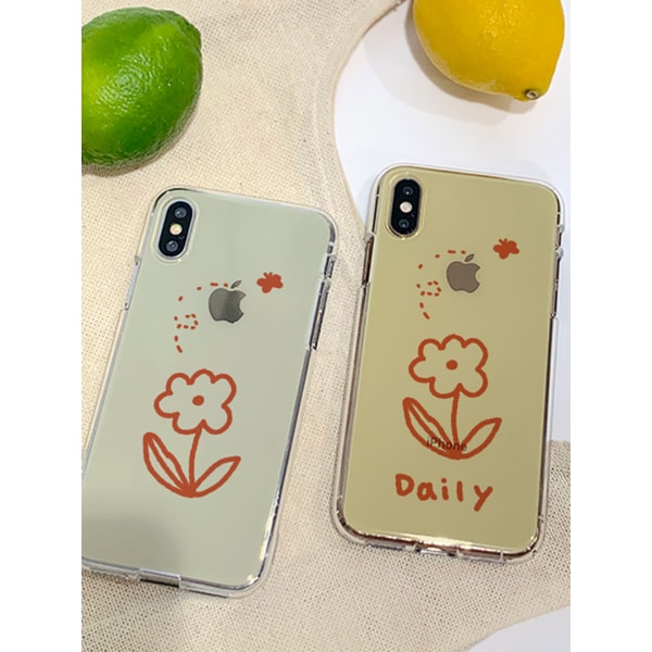 노구 플라워 드로잉 소프트젤리케이스