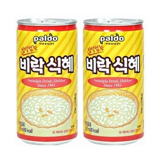  팔도 밥알없는 비락식혜 175mL 60캔