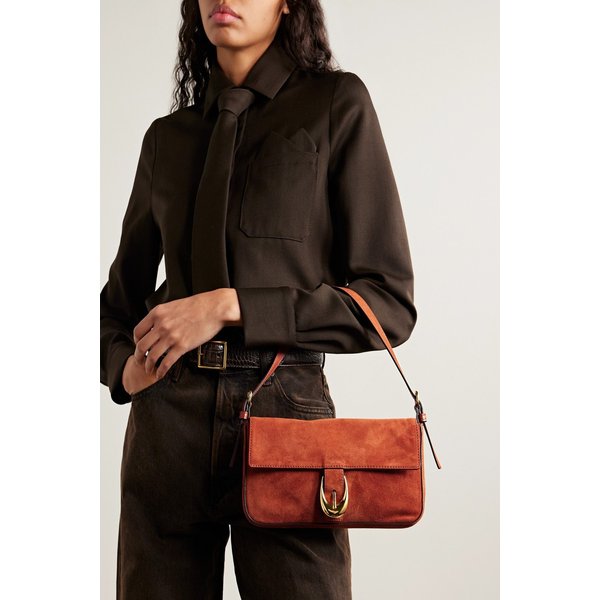 스타우드 하를로우 버클 스웨이드 숄더백 46376663162926378