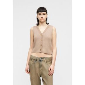 Abercrombie  Fitch 애버크롬비 앤 피치 청키 하드웨어 - 조끼 갈색 7917491