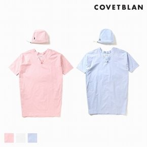 COVETBLAN 여성 원피스형 파자마T160CLV126W