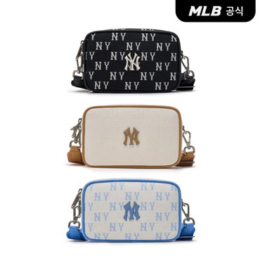 MLB [코리아공식]클래식 모노그램 자카드 미니 크로스백 (3 COLOR)