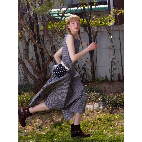 Seesaw Cowlneck Dress_navy