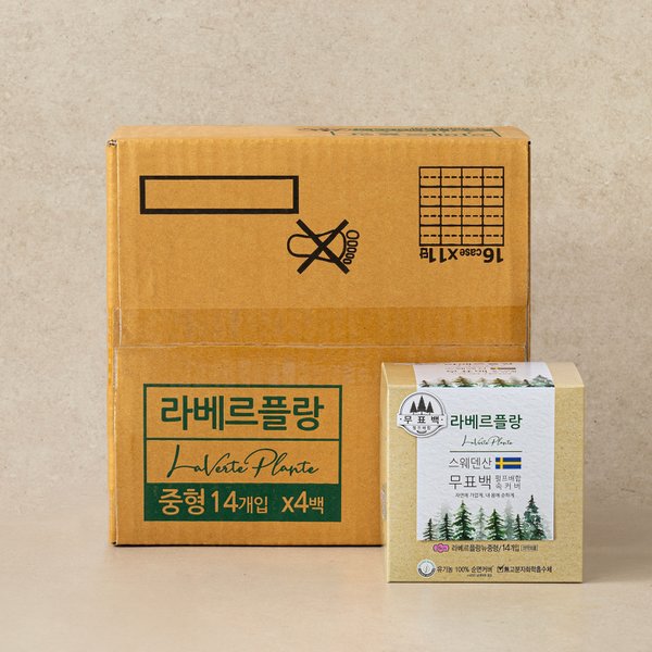 쏘피 라베르플랑 중형 14P*4개입