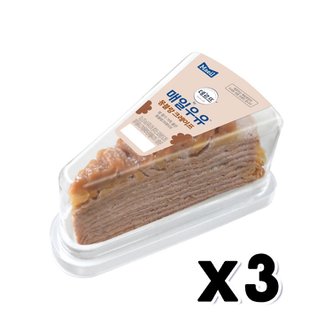  매일우유 몽블랑 크레이프 케이크 디저트간식 85g x 3개