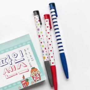 아트박스/핑크풋 핑크풋 파인 센스 볼펜(0.38mm)